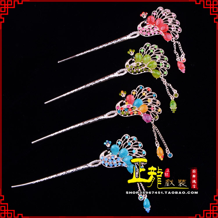 库尔勒头饰化妆用品饰品花旦小姐青衣头饰簪子发簪 发簪