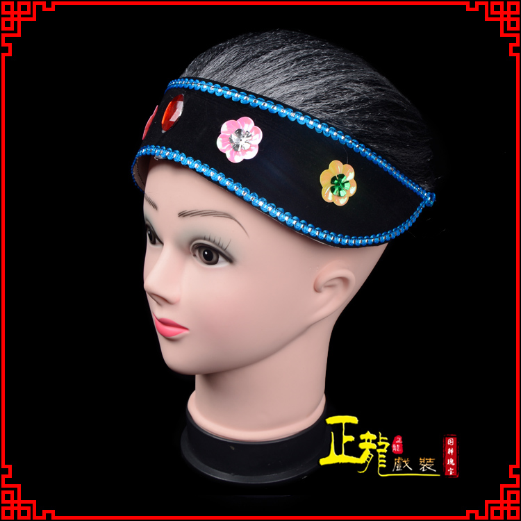 库尔勒老旦媒婆穷老太婆假发套 老旦头套