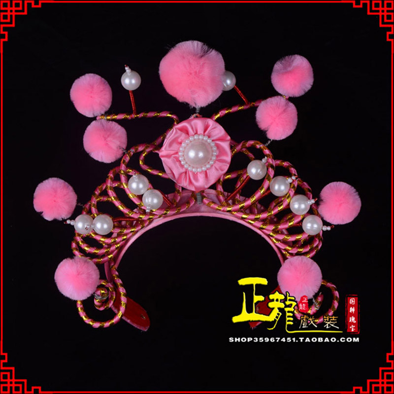 库尔勒穆桂英花木兰盔帽 女兵额子