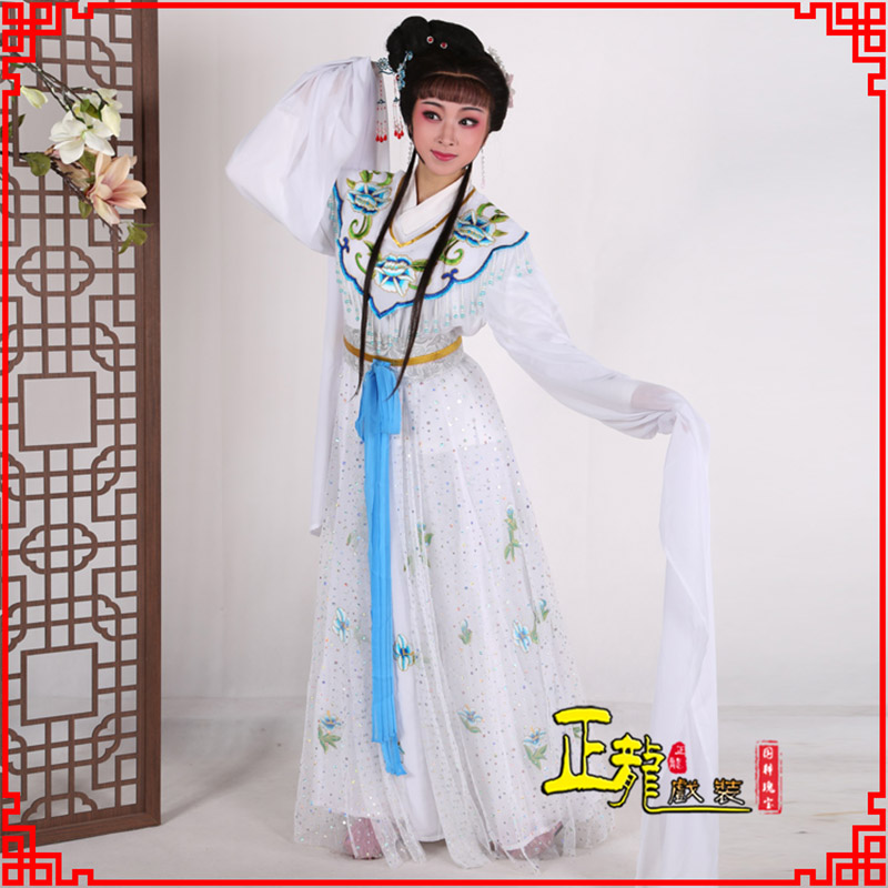 库尔勒花旦小姐小旦戏剧古装仙女新款连衣裙